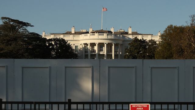 Muro en la Casa Blanca