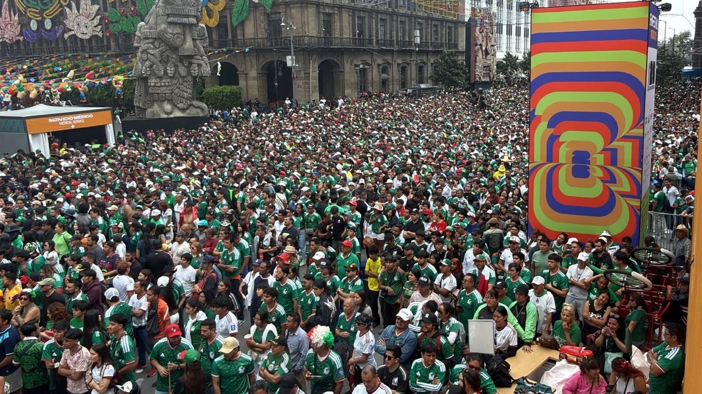FIFA Fan Fest del Zócalo está lleno; tras portazo piden no acudir