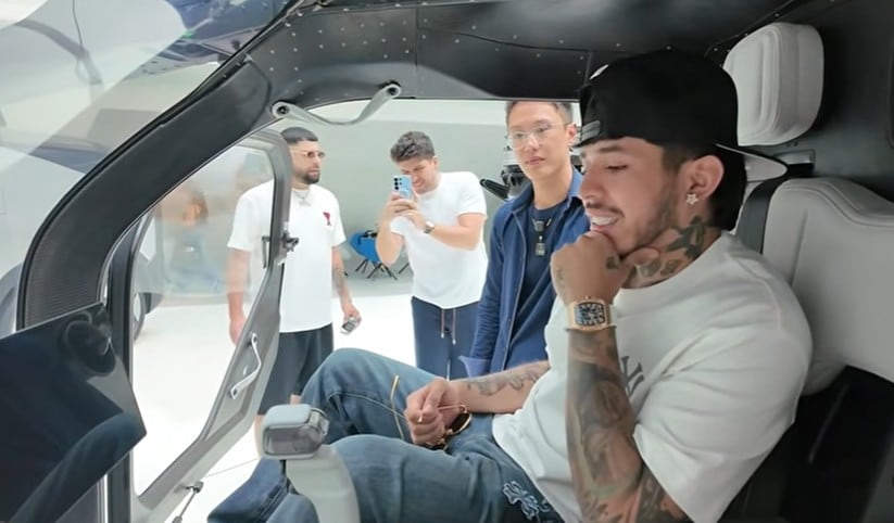 Westcol presenta carros voladores en China en video de YouTube