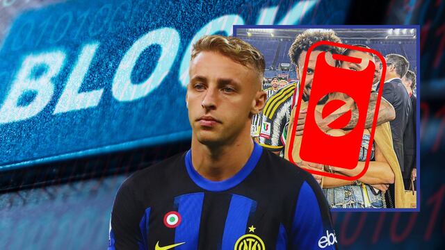 Jugador del Inter de Milán bloquea a su hermana