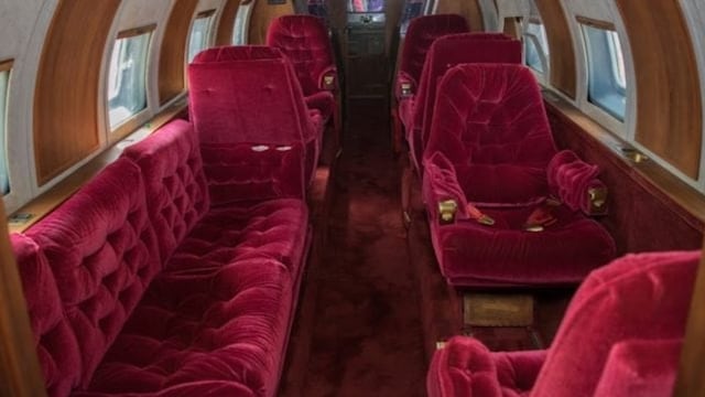 Avión Elvis Presley.