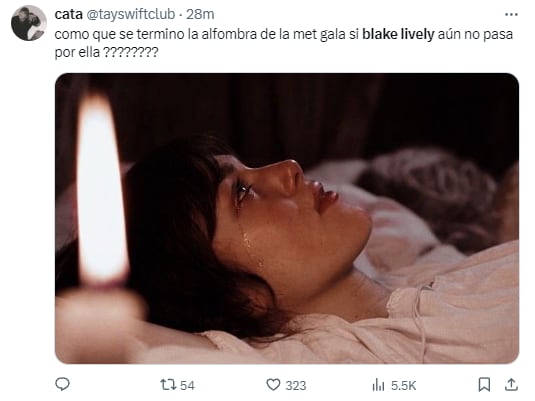 Memes buscando a Blake Lively en la Met Gala 2024