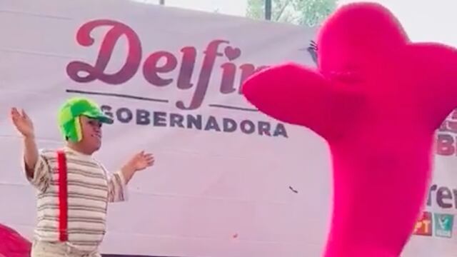 MEDIO METRO SE LANZÓ EL PASITO DE DELFINA GÓMEZ