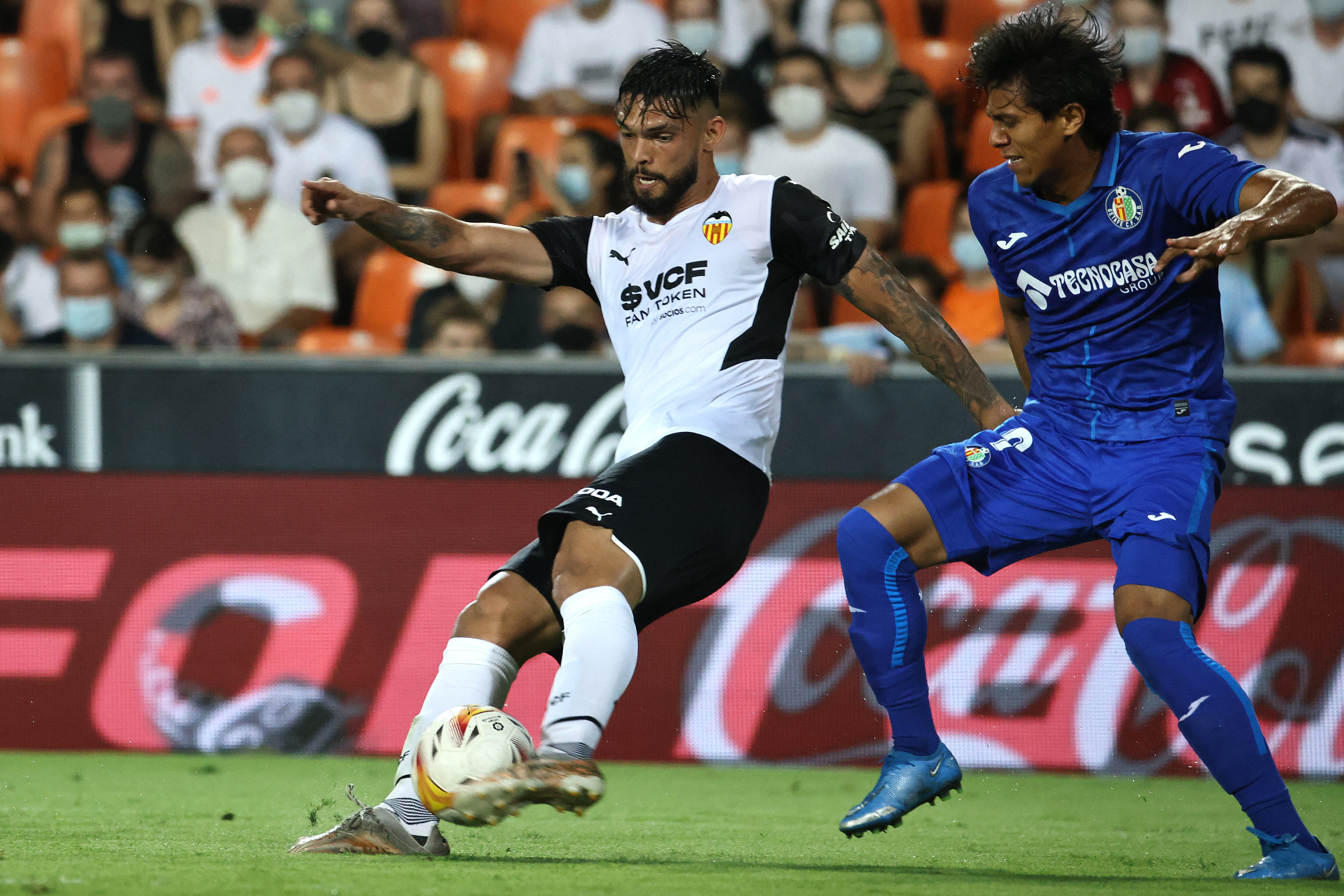 José Juan Macías jugó su primer partido oficial con el Getafe CF
