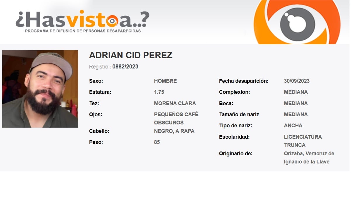 Ficha, Adrián Cid Pérez