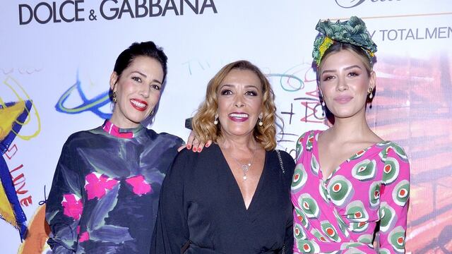 Sylvia Pasquel, Stephanie y Michelle Salas