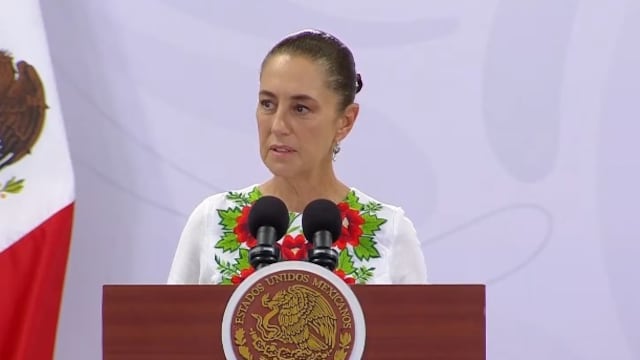 Claudia Sheinbaum, presidenta de México.