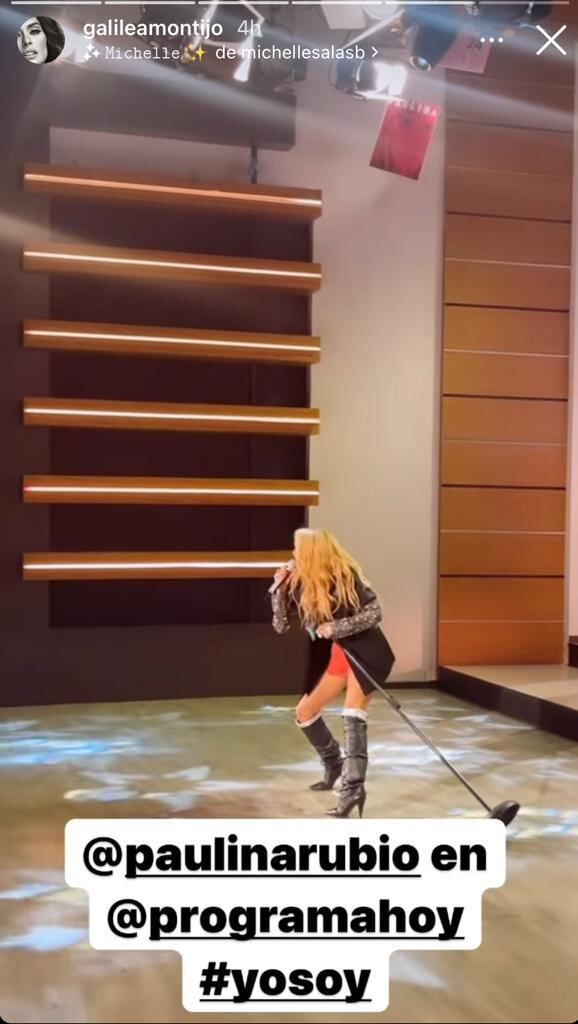 Galilea Montijo presume amistad con Paulinia Rubio
