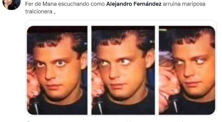 Memes de Maná y Alejandro Fernández