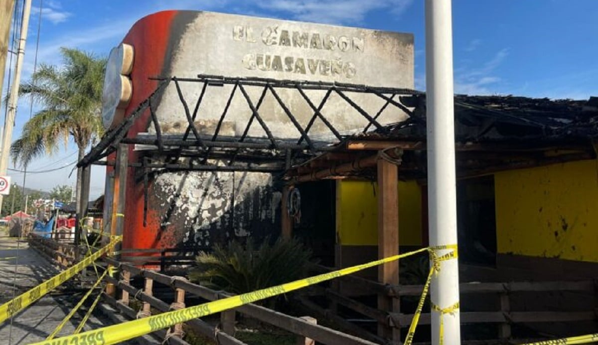 Incendio en el Camarón Guasaveño de Irapuato