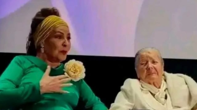 Elsa Aguirre y su hermana, Alma Rosa Aguirre