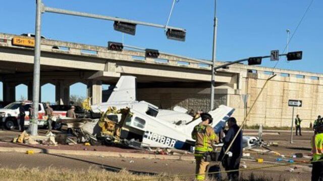 Avioneta se estrella en Texas