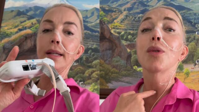 Laura Flores reaparece con problemas de salud