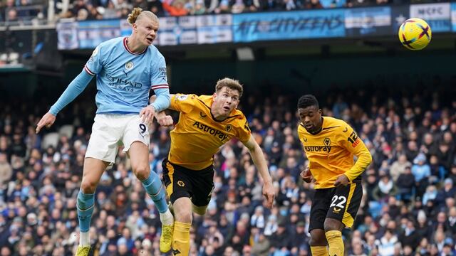 Haaland vs Wolves (Foto: AP)