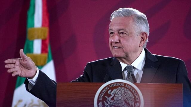 El presidente López Obrador