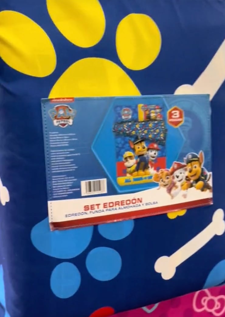 Cobertor de Paw Patrol en Sam's Club México