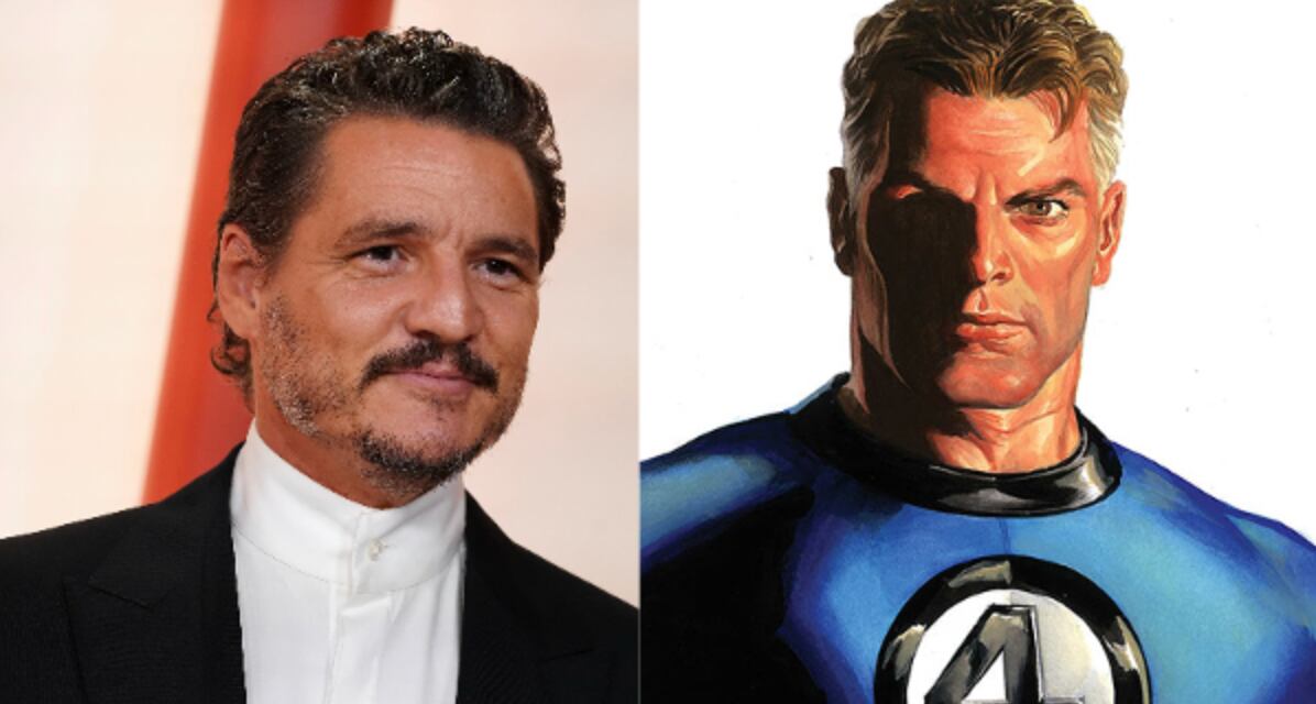 Pedro Pascal y Reed Richards