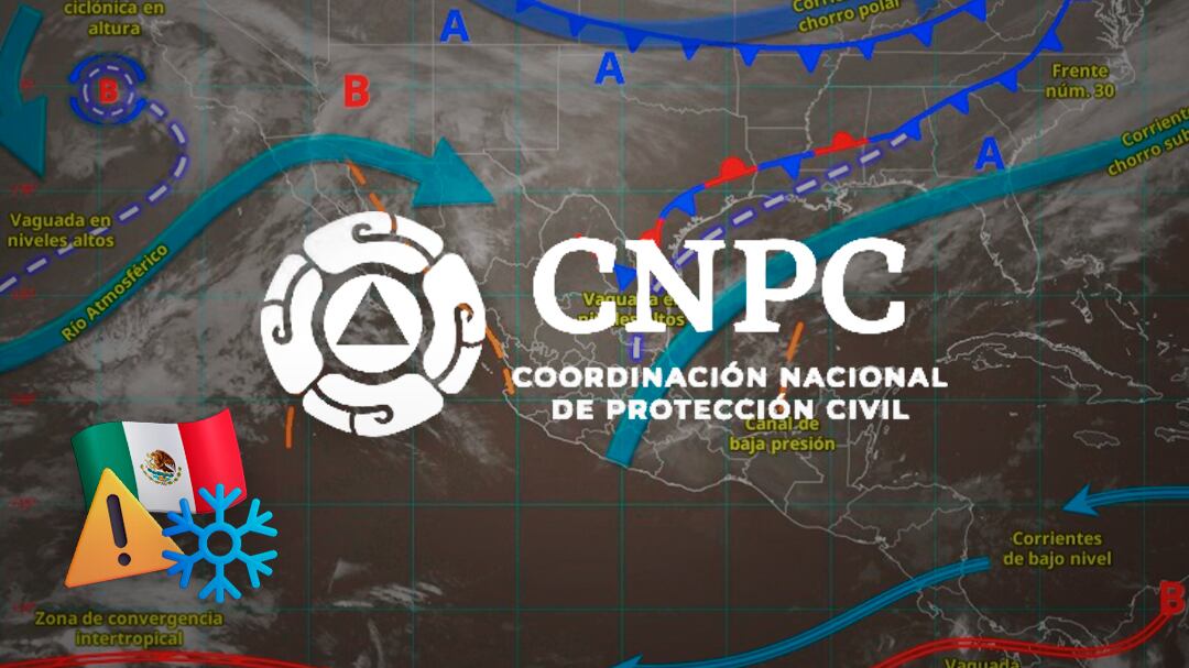 Tormenta invernal 2026: CNPC alerta por riesgos clave