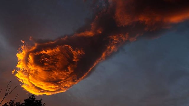 Bola de fuego en Estados Unidos.