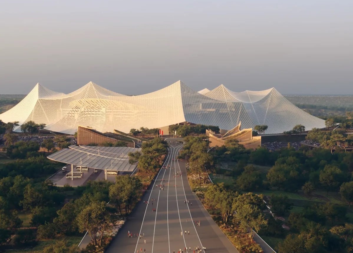 El impresionante estadio Hassan II que podría recibir la final del Mundial 2030