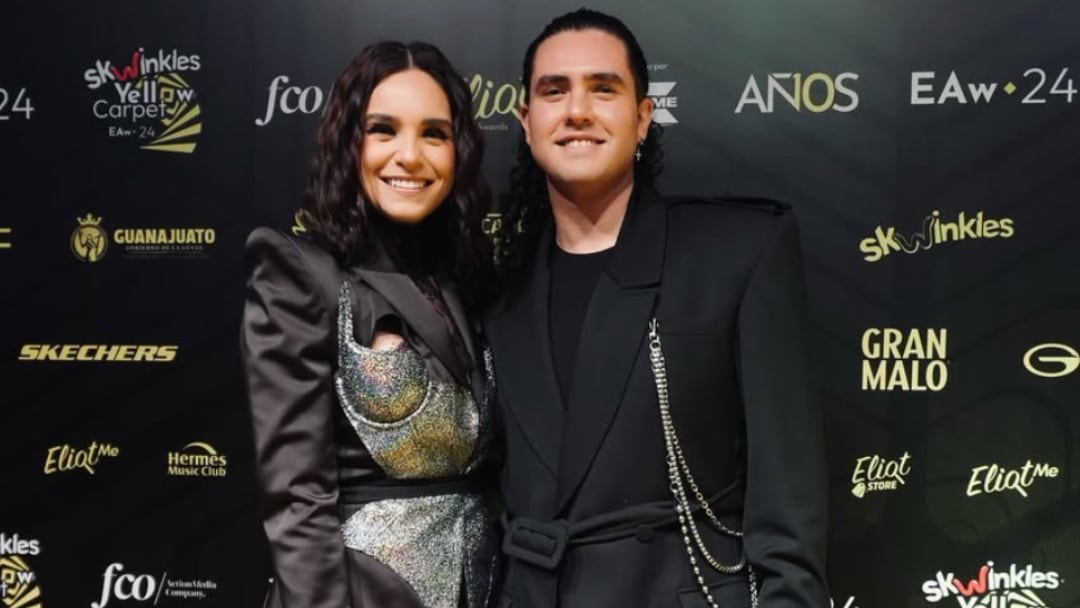 Tania Rincón y su novio Pedro Pereyra