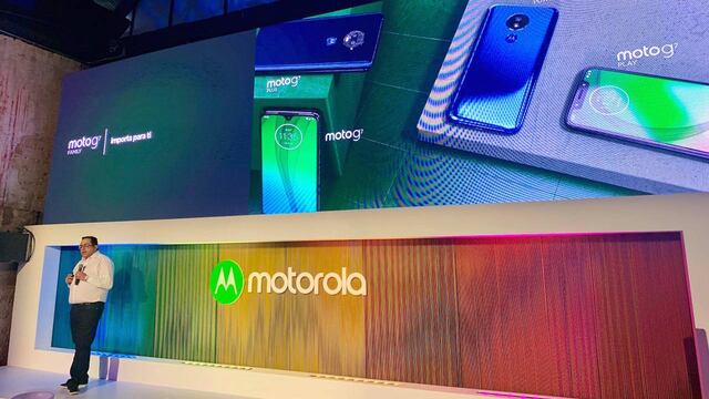 La presentación de la nueva familia Moto G7 en México.