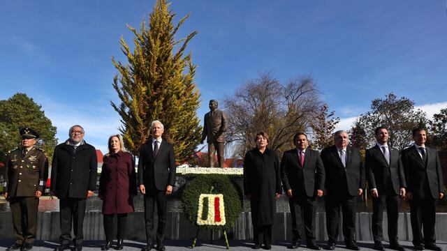 Homenaje luctuoso a Alfredo Del Mazo González