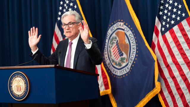 Jerome Powell, presidente de la Fed