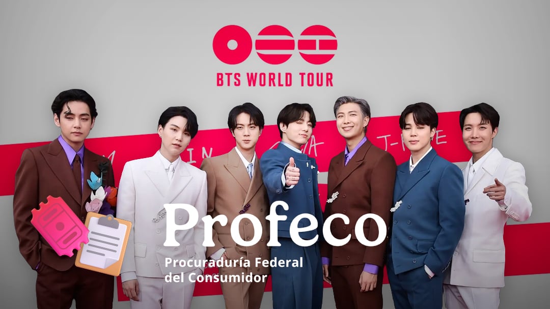 Profeco alista lineamientos para la compra de boletos de conciertos tras el caso BTS