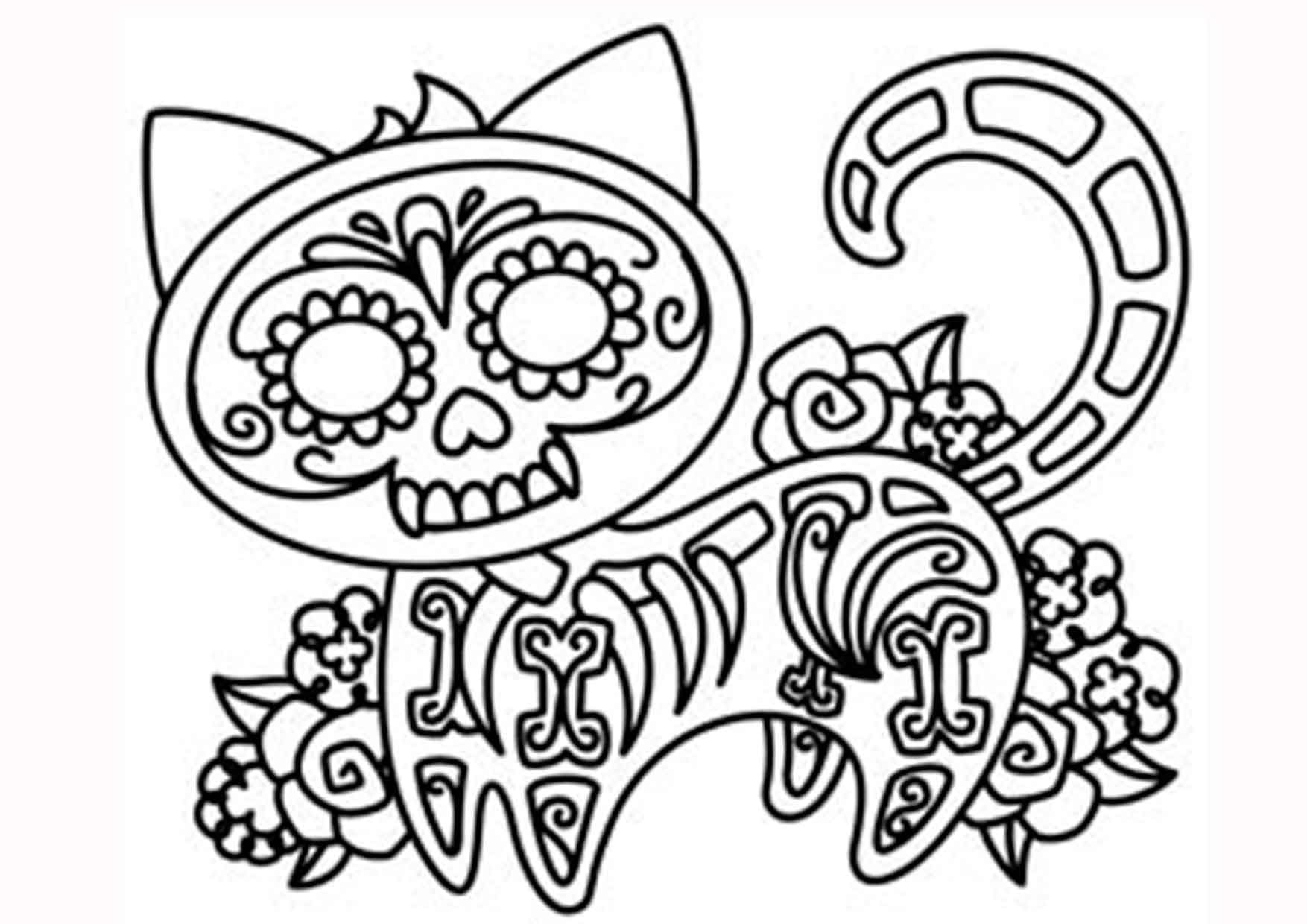 Mandalas Día de Muertos 2024