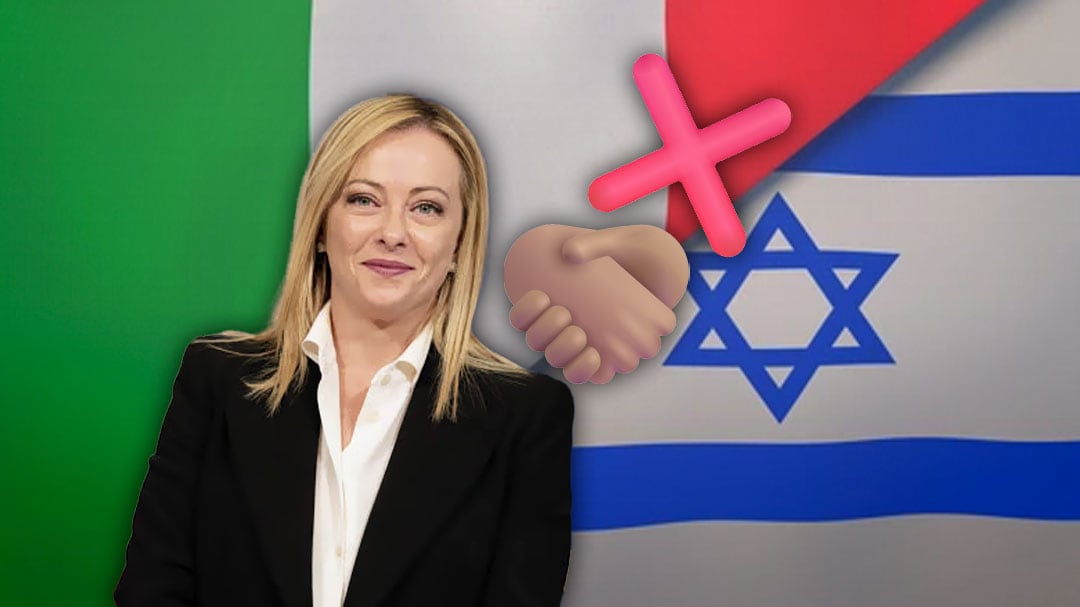 Meloni suspende acuerdo de defensa entre Italia e Israel