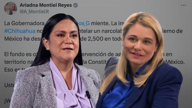 Ariadna Montiel responde a Maru Campos: “Usted debe ser juzgada”, afirma