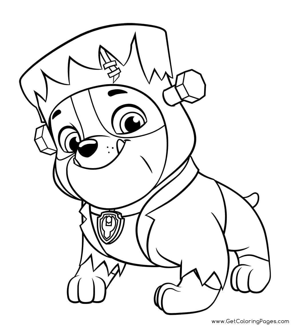 Dibujos de Paw Patrol Halloween