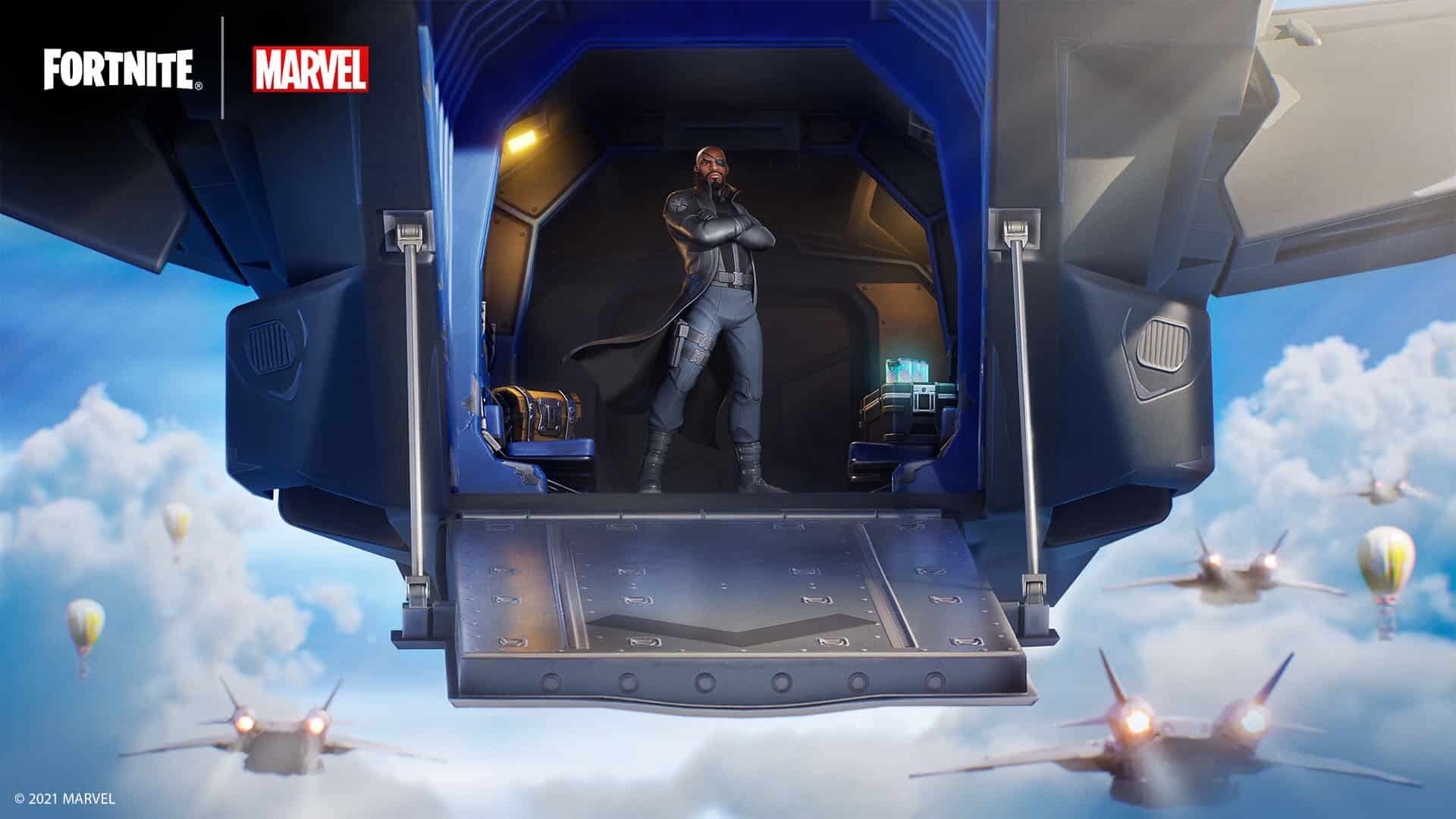 Nick Fury en 'Fortnite'