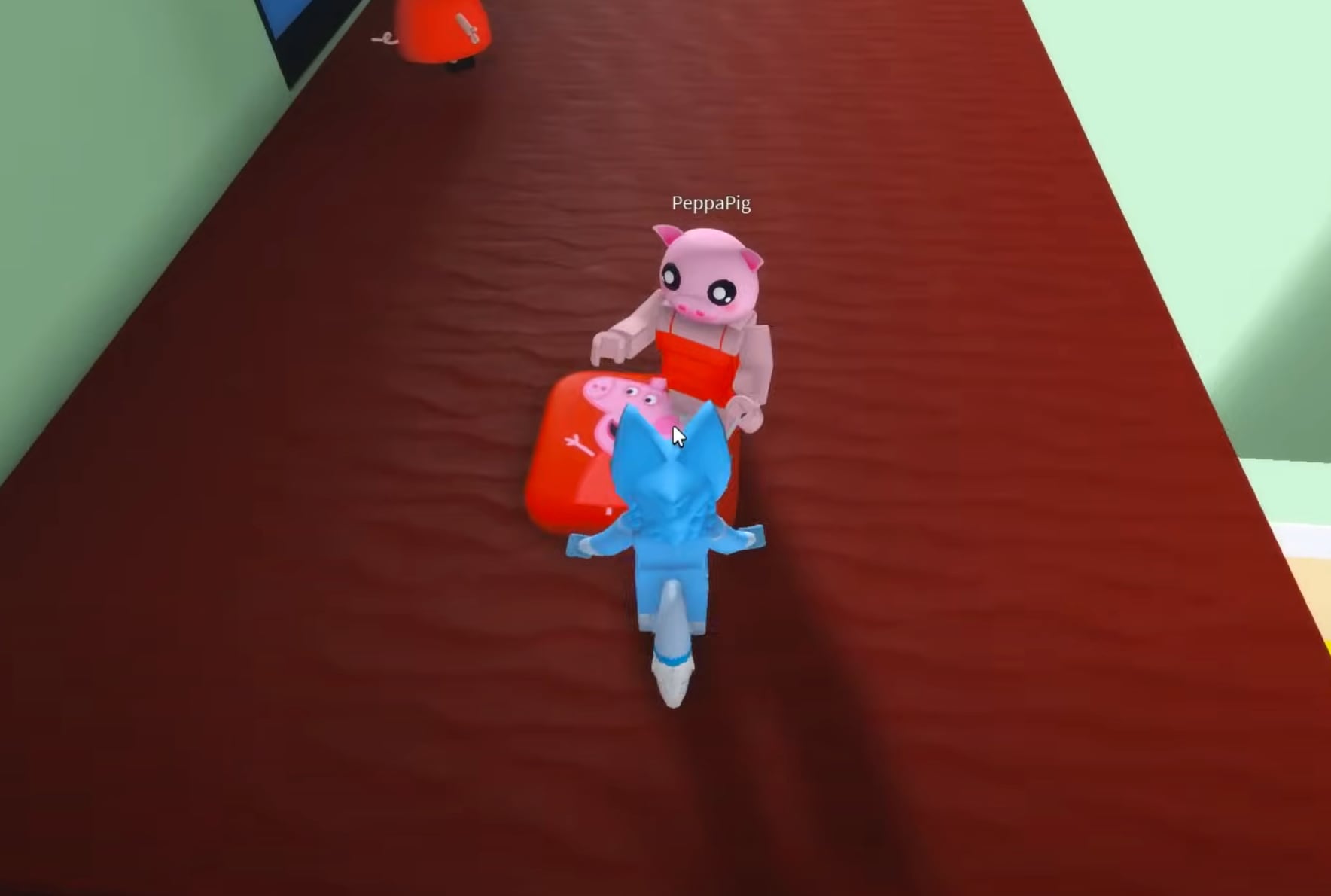 Bluey escapó de la casa de Peppa Pig malvada