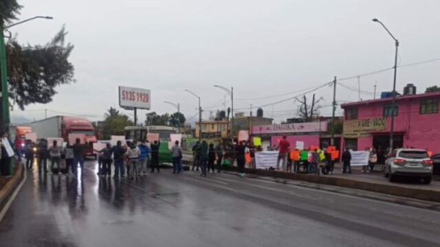 Bloqueo en Periférico Oriente
