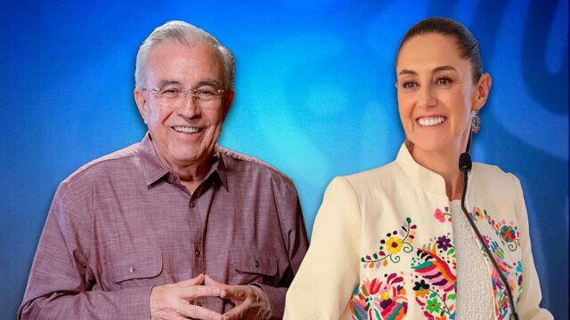 Rubén Rocha y Claudia Sheinbaum