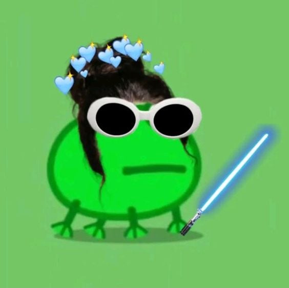 Stickers de la rana de Peppa Pig