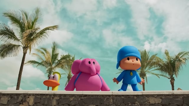 Pocoyó conoce el mundo real