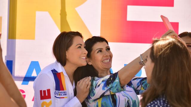 Teré Jiménez candidata por la coalición "Va por Aguascalientes"