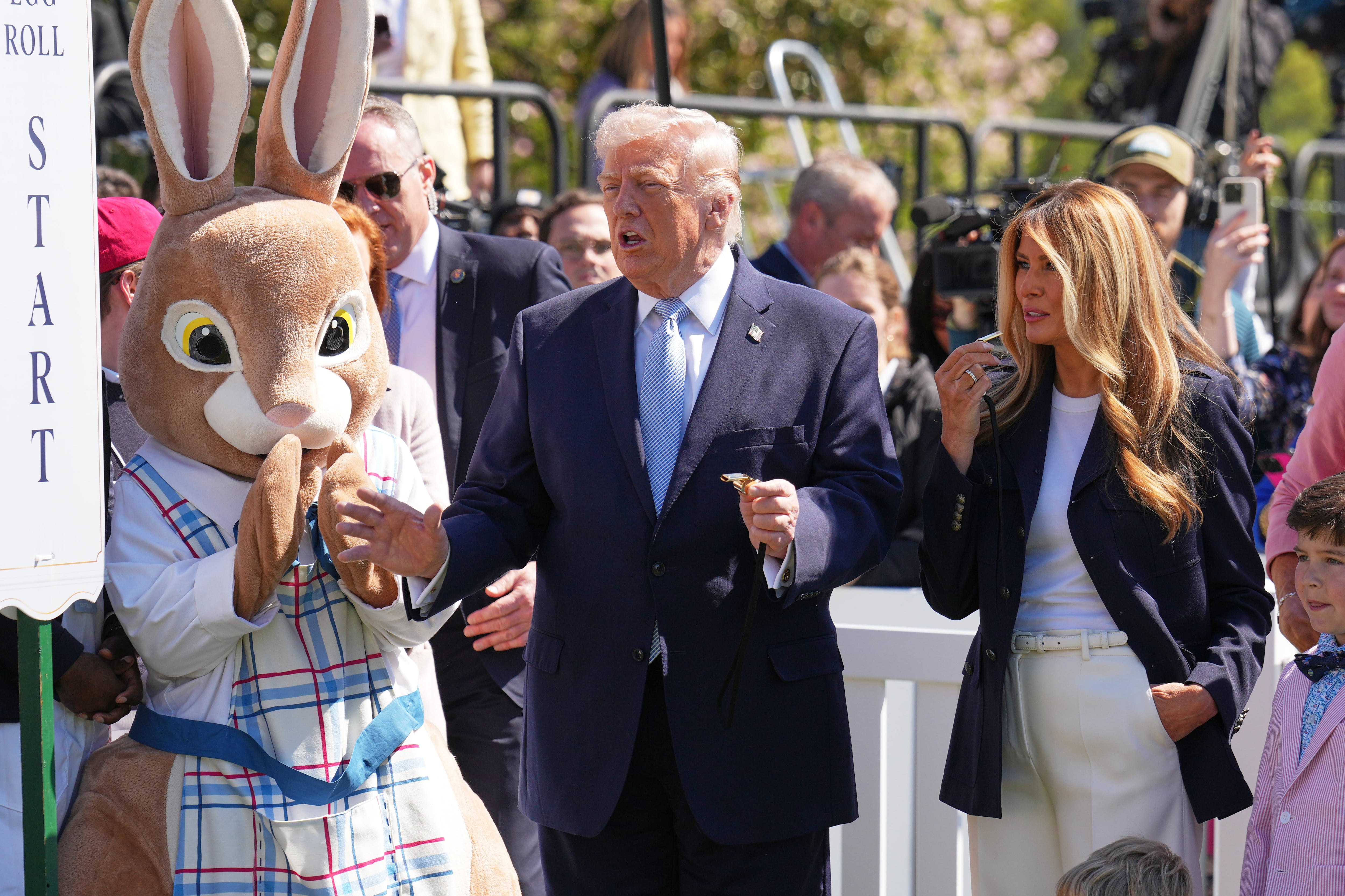 Donald Trump celebra la Pascua desde la Casa Blanca
