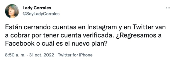 Tuiteros mexicanos no quieren pagar para seguir verificados