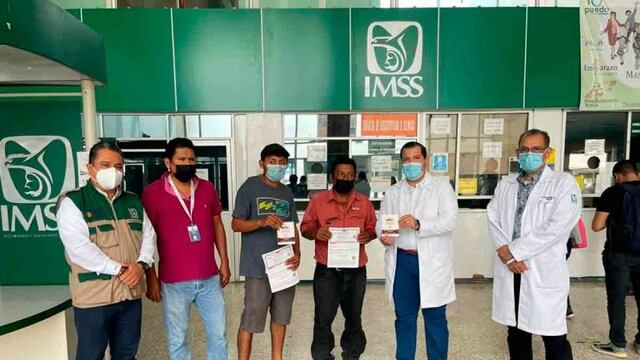 Trabajadores de Guatemala afiliados al IMSS