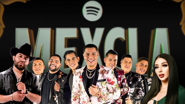 Cartel completo de Mexcla Spotify 2024