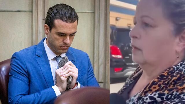 Pablo Lyle y Mercedes Arce, viuda de Juan Ricardo Hernández