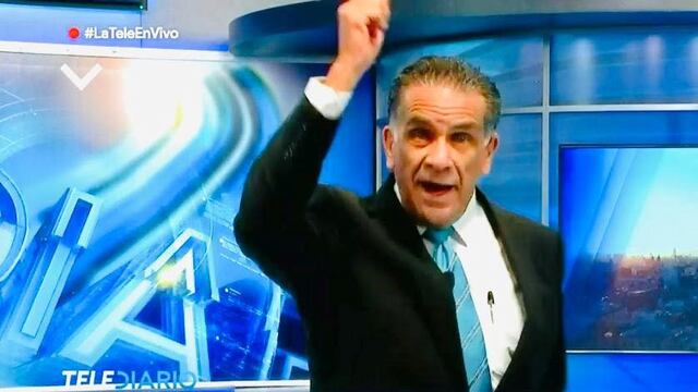 Leonardo Schwebel, conductor de Telediario