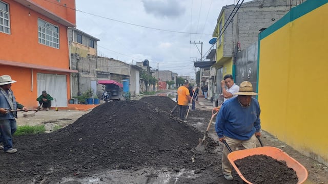 Gobierno de Ecatepec atiende colonia La Laguna Chiconautla