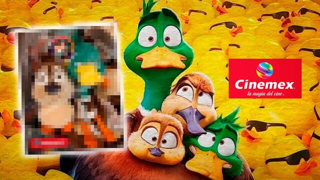 Así se ve el tierno coleccionable de Cinemex que podrás comprar por el estreno de Patos