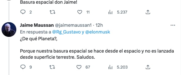 Respuestas a Jaime Maussan sobre el video de Elon Musk y el supuesto OVNI