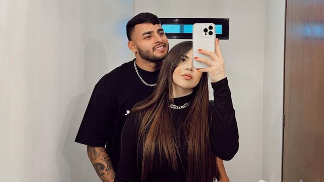 Alexis Vega y su esposa